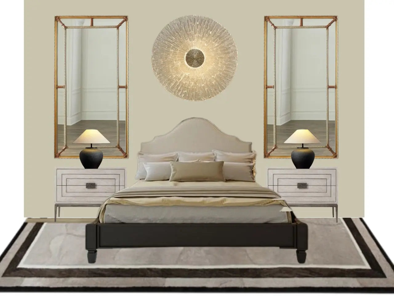 London Gold (BedRoom Setup)