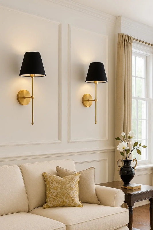 Black Robin Wall Sconces - EasytoDecor