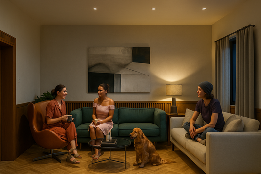 People sitting in a room