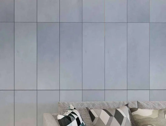 Flat Grey Wall Panel - EasytoDecor